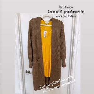 NWT Jessica Simpson Yellow Dress Size Small